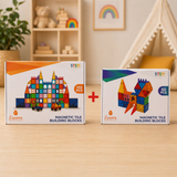 Magnetic Tiles Mega Bundle 102pcs + 60pcs