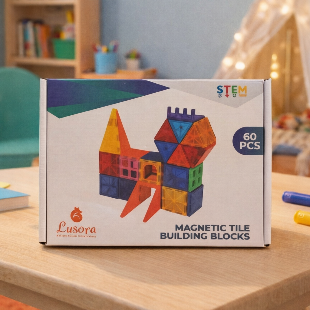 Magnetic Tiles 60pcs Set