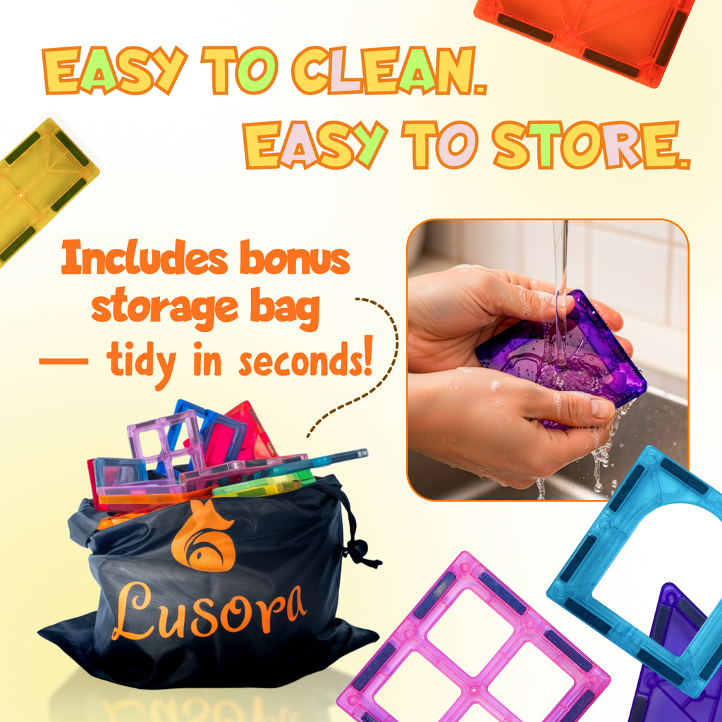 Magnetic Tile 102pcs Set